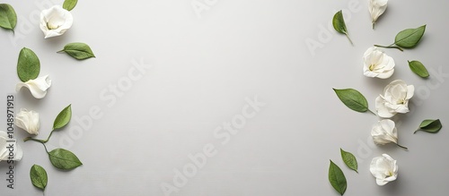 on a gray background top vi...