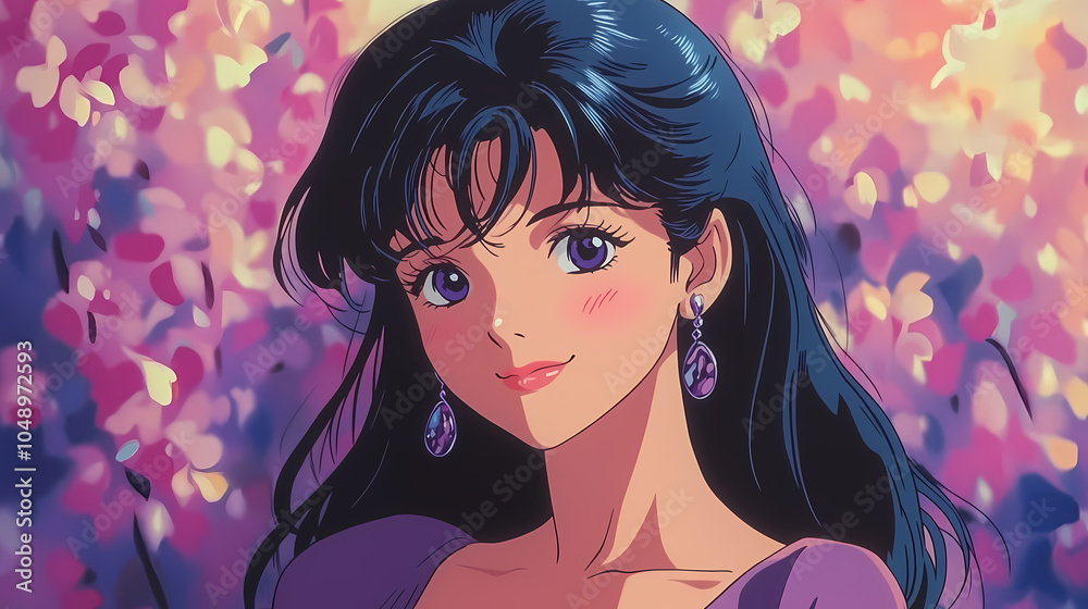 Purple sexy girl Purple sexy girl