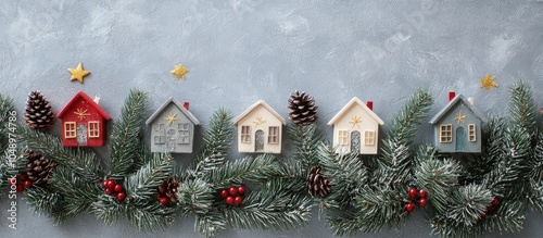 Christmas arrangement featu...