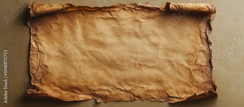 Brown old paper blank page ...