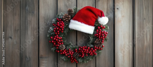 Santa Claus helper hat isol...