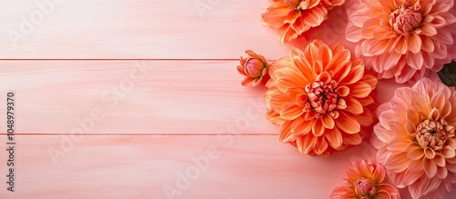 Flat lay arrangement featur...