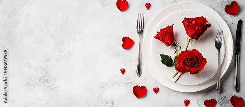 Valentine s Day festive tab...