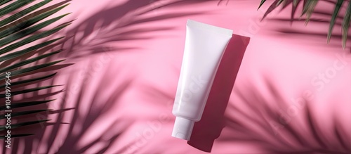 White plastic tube for crea...