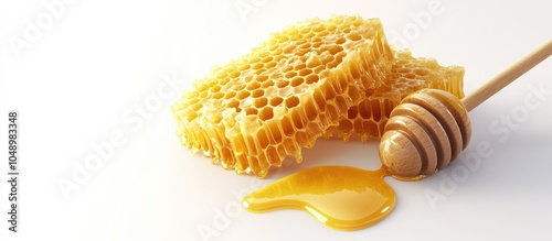 honeycomb filled with sweet...