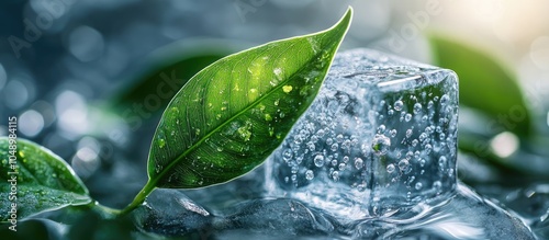 Background featuring a gree...