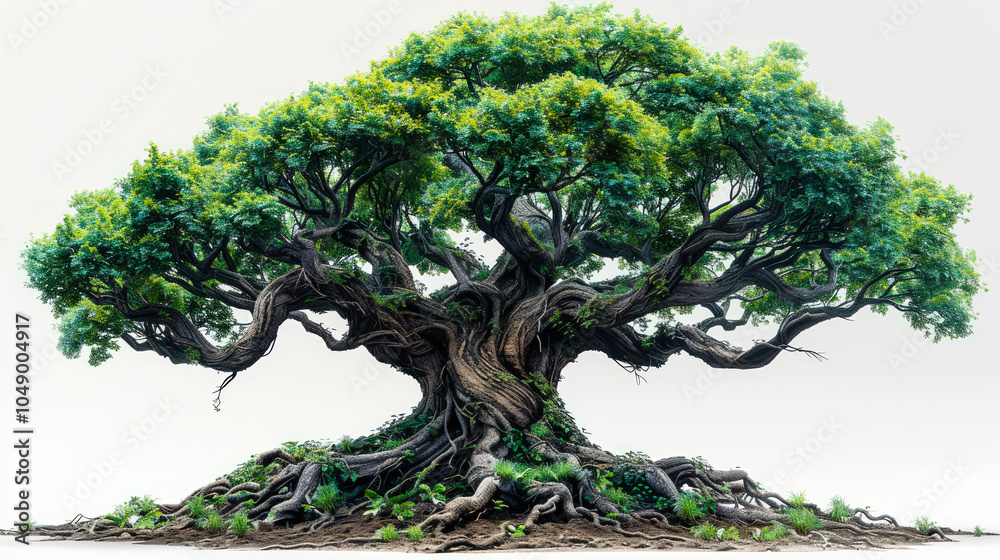 Ancient Oak Tree with Expansive Roots
Ancient Oak Tree with Expansive Roots