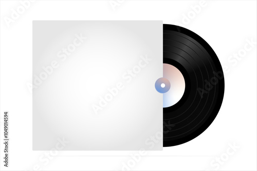music record and cover