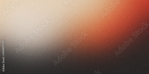 Grainy gradient background in orange, yellow and black colors. Noise texture. abstract orange yellow black gradient. background design. colorful background with space for design. banner, poster