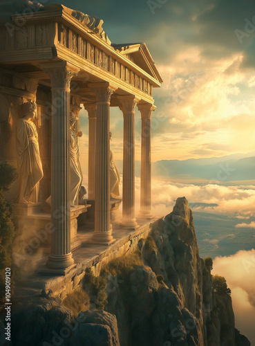 Myths on the Mountain: The Secrets and Stories of Olympus in Greek Mythology

