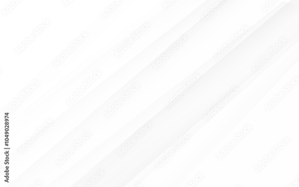 Obraz premium Abstract background featuring soft white diagonal lines on a clean white backdrop