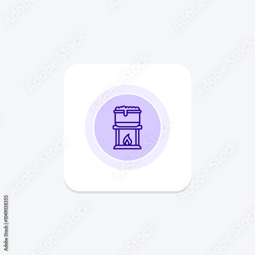 Drink Recipe color circle icon , vector, pixel perfect, illustrator file