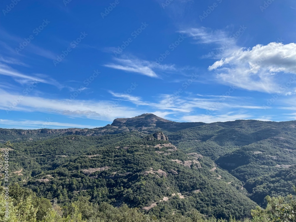Fototapeta premium Sant Llorenç de Munt i l´Obac
