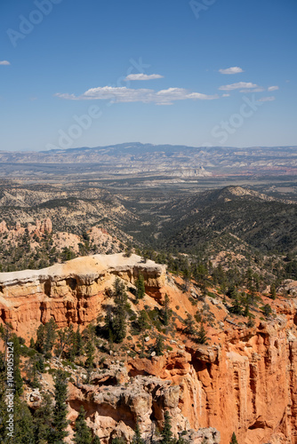 red, brown, and yellow rock formations of hematite, iron oxide in Arizona, USA