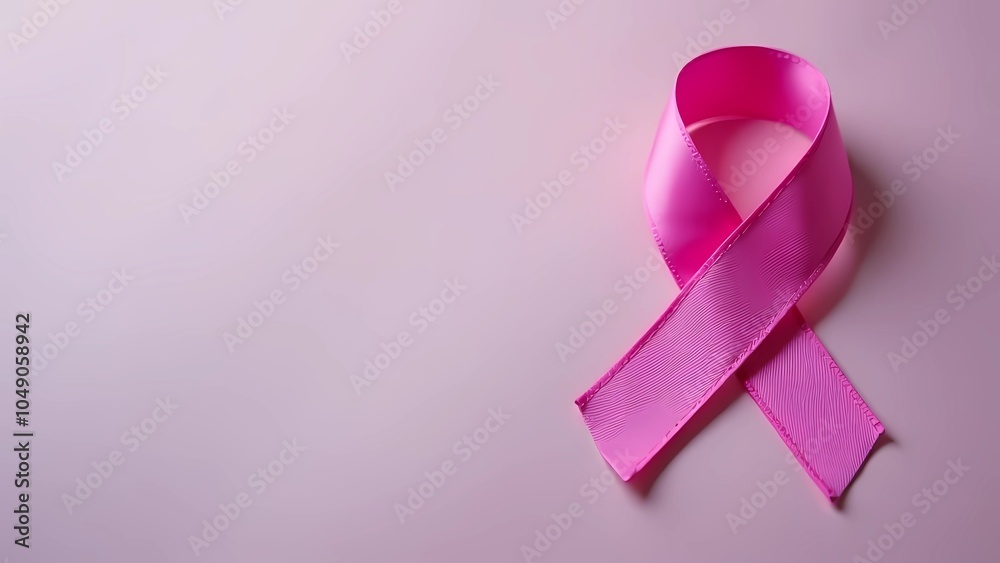 The pink ribbon is an international symbol of organizations and individuals supporting the breast cancer program. The pink ribbon is an international symbol of organizations and individuals supporting the breast cancer program.