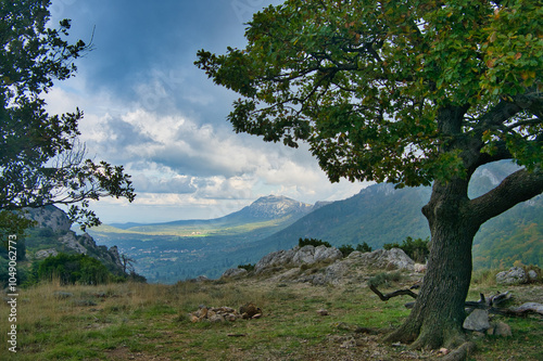 Col de Bertagne im Massif de Sainte Baume in Südfrankreich