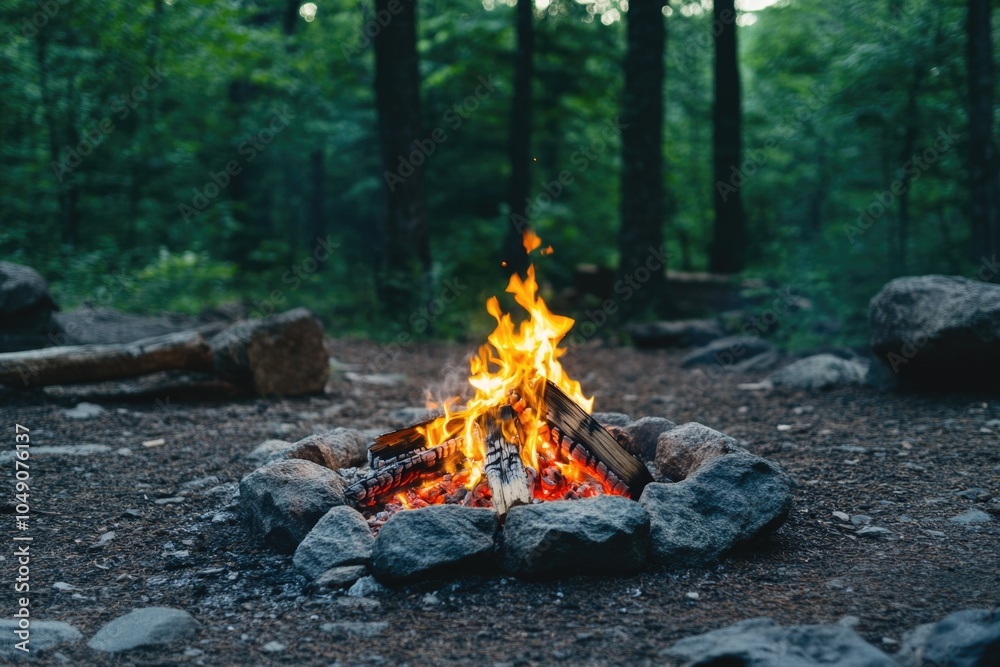Forest Campfire Forest Campfire