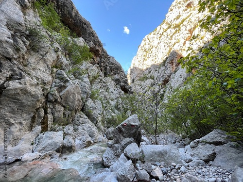 Mala Paklenica Canyon, Seline (Paklenica National Park, Croatia) - Die Schlucht von Mala Paklenica, Seline (Nationalpark, Kroatien) - Kanjon Male Paklenice (Nacionalni park Paklenica, Hrvatska) photo