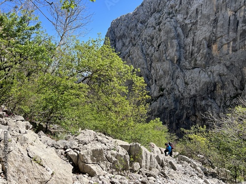 Mala Paklenica Canyon, Seline (Paklenica National Park, Croatia) - Die Schlucht von Mala Paklenica, Seline (Nationalpark, Kroatien) - Kanjon Male Paklenice (Nacionalni park Paklenica, Hrvatska) photo