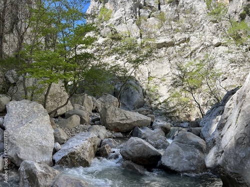 Mala Paklenica Canyon, Seline (Paklenica National Park, Croatia) - Die Schlucht von Mala Paklenica, Seline (Nationalpark, Kroatien) - Kanjon Male Paklenice (Nacionalni park Paklenica, Hrvatska) photo