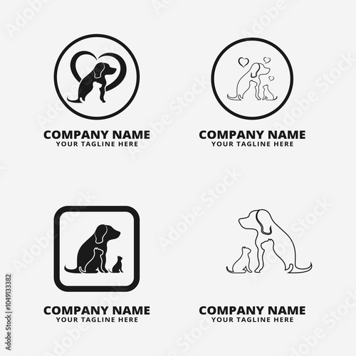 petshop logo simple