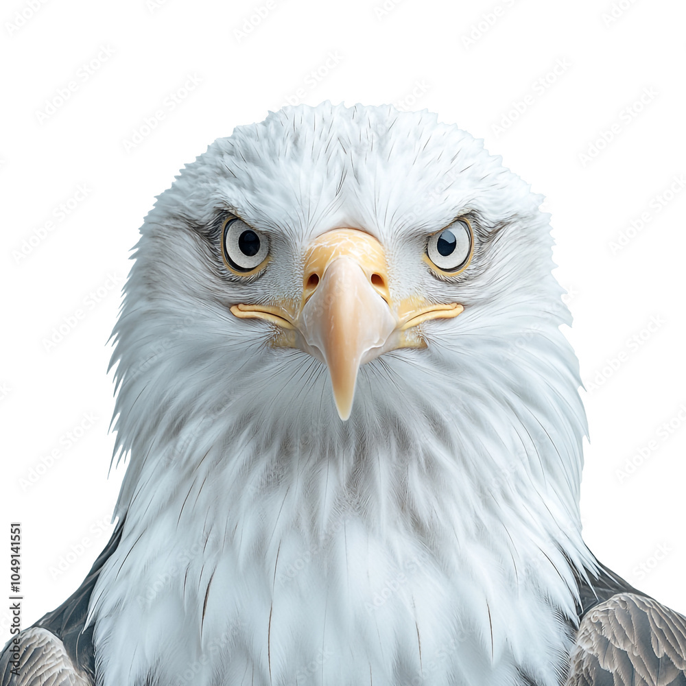 Obraz premium bald eagle transparent background