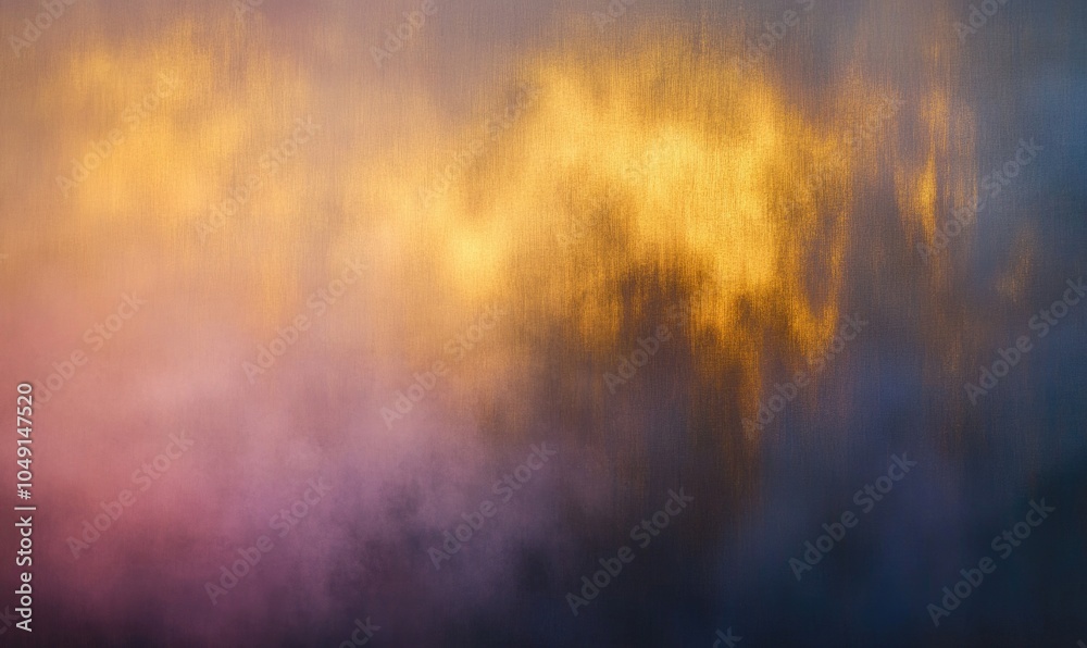 Naklejka premium A blurry image of a cloudy sky with a purple hue