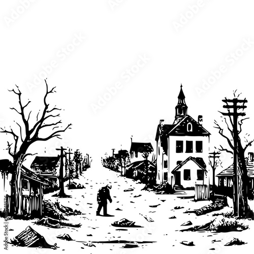 Zombie Settings Overrun Suburbia