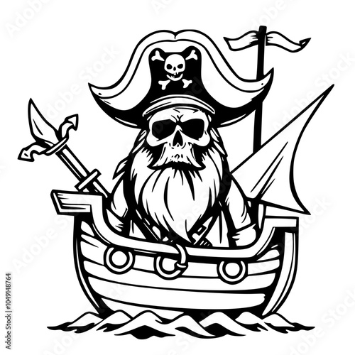 Pirate Characters Rogue Roger