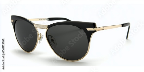 Designer sunglasses with sleek modern design photo