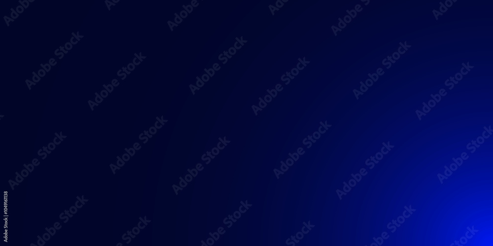 Obraz premium Abstract blue gradient in black background. Abstract futuristic gradient background. Used for technical works. Gradient. Illustration. Vector.