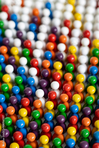 Playful Conceptss: Colorful gamefigurines in a pattern symbolizing increasing diversity
