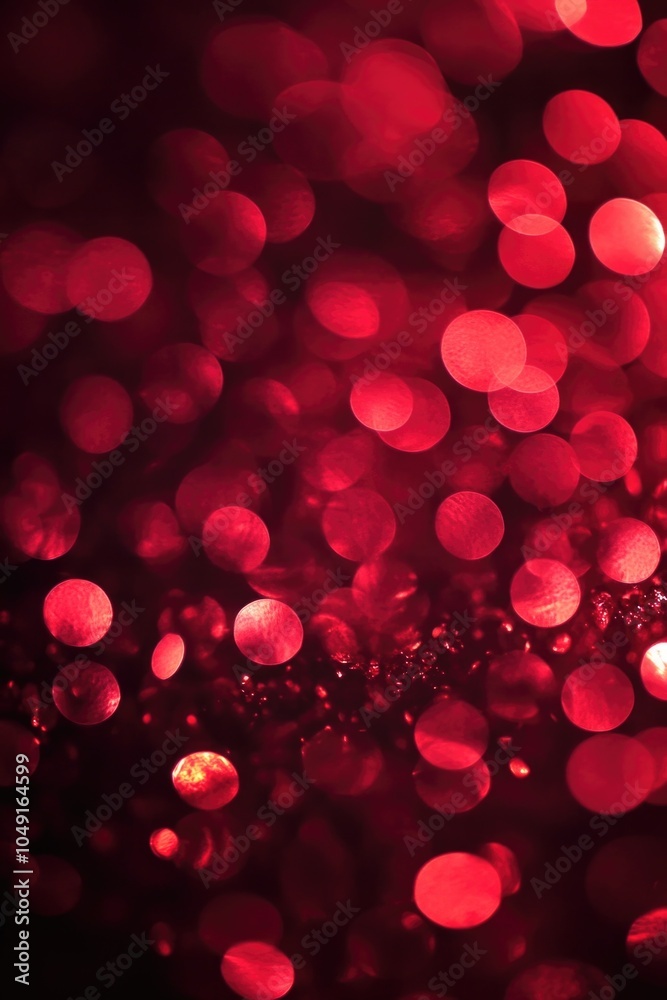 Red background with many small red circles. The circles are blurry and overlapping, creating a sense of movement and energy. Scene is dynamic and lively Red background with many small red circles. The circles are blurry and overlapping, creating a sense of movement and energy. Scene is dynamic and lively