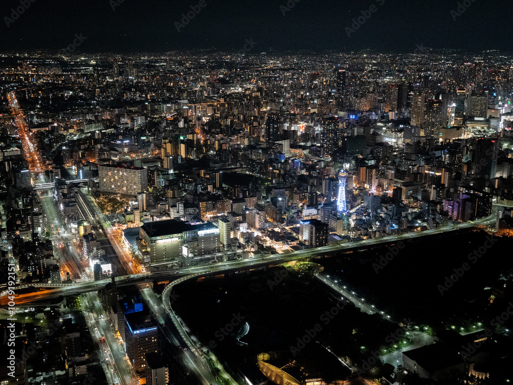 Obraz premium 大阪の夜景
