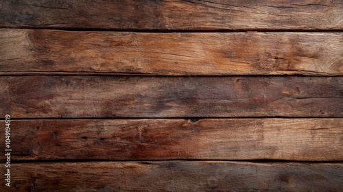 Wallpaper Mural Close-up of horizontally aligned wooden planks showcasing rich natural textures and aged appearance, suggesting a rustic and timeless wooden construction style. Torontodigital.ca