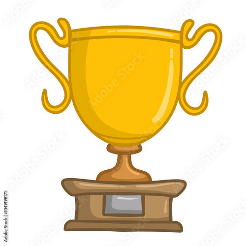 gold trophy cup