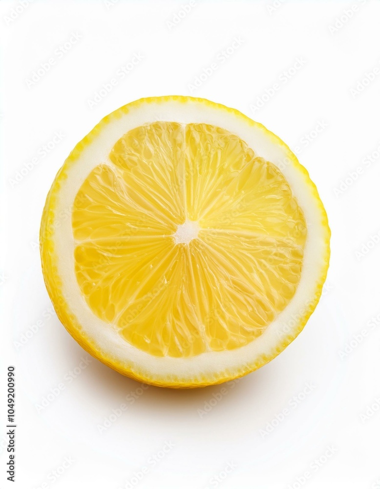 A close-up of a lemon half A close-up of a lemon half