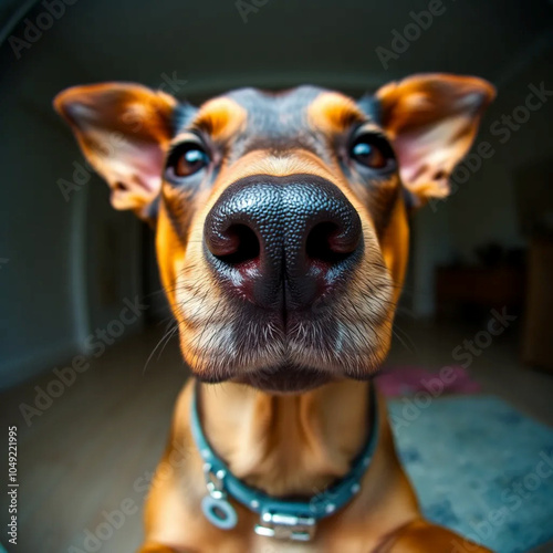 portrait of a dog