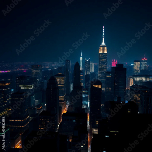 New york city at night