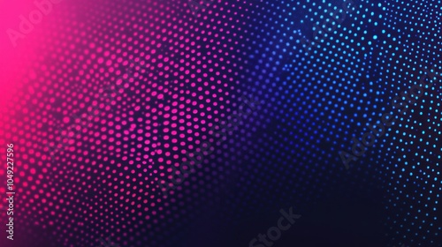 Abstract Dotted Background with Pink and Blue Colors