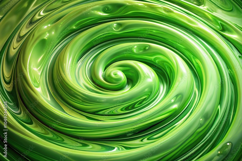 Abstract green clay fluid background with swirling plasma effect Abstract green clay fluid background with swirling plasma effect