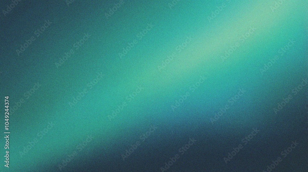 Blue green grainy color gradient background noise texture cover header poster design Blue green grainy color gradient background noise texture cover header poster design