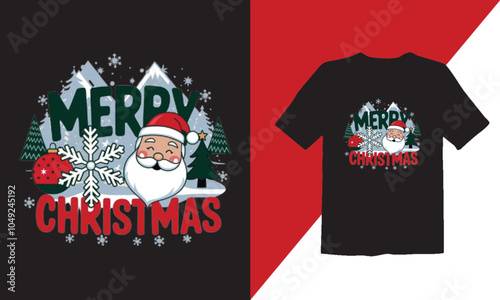 Cute Santa Holiday Celebration Shirt