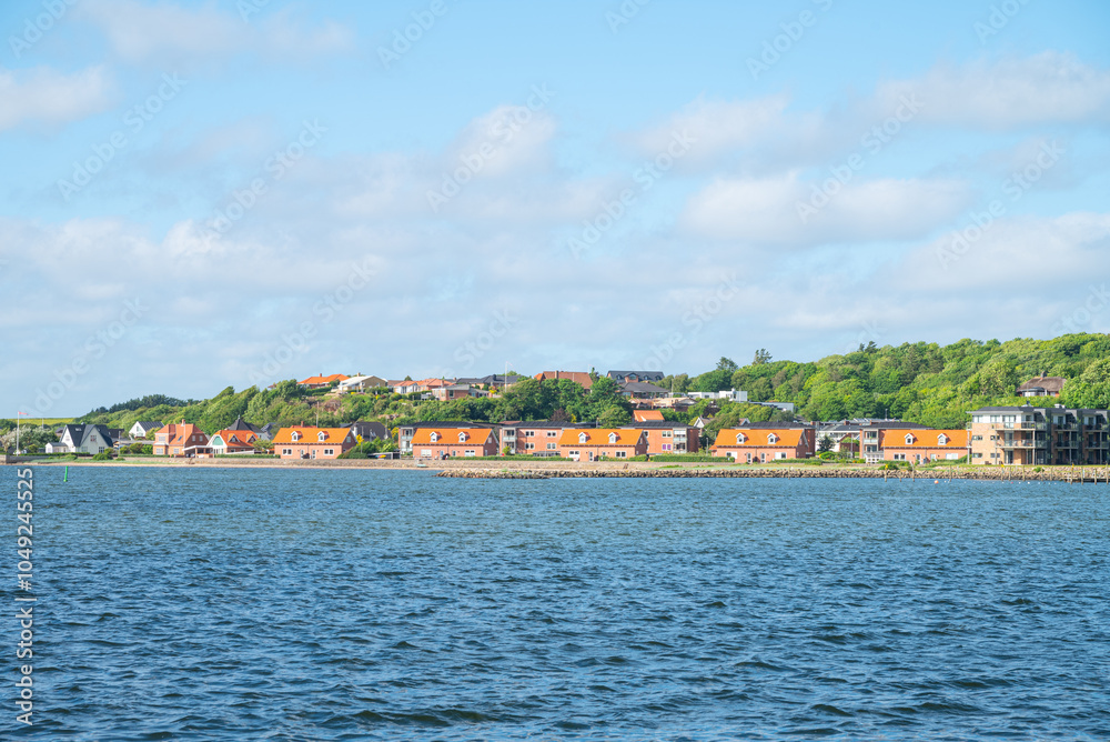 Town of Lemvig in Denmark on a summer day Town of Lemvig in Denmark on a summer day