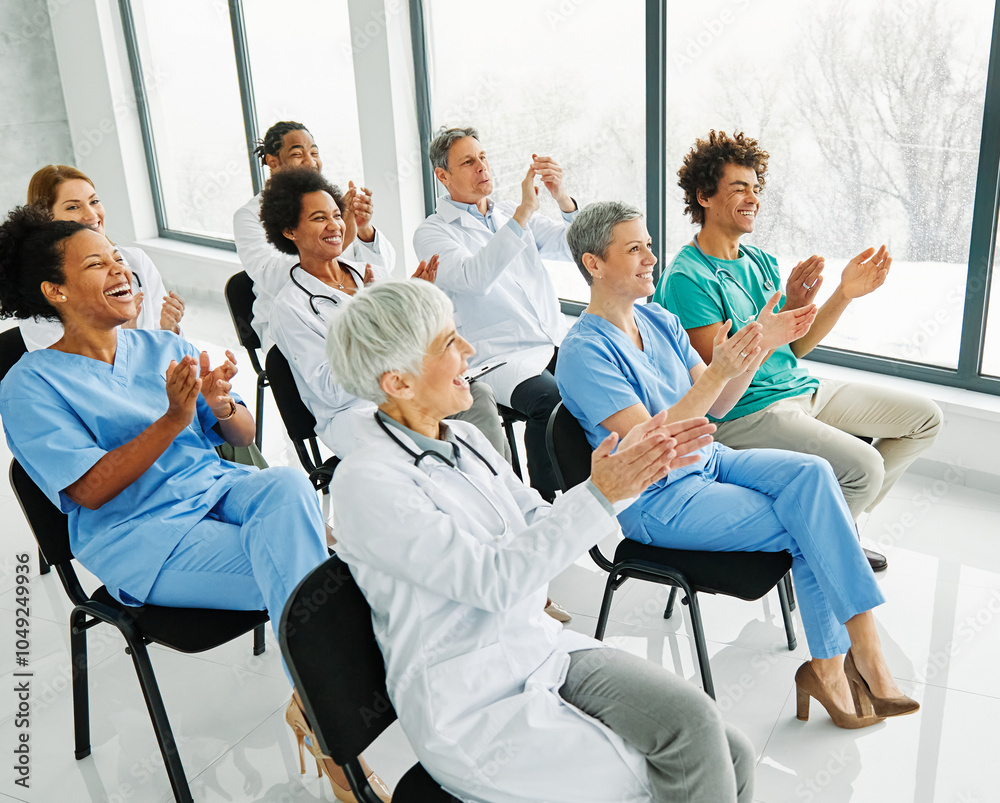 seminar business meeting doctor conference audience presentation education lecture hospital event training clapping applauding happy smiling group convention congress speech student seminar business meeting doctor conference audience presentation education lecture hospital event training clapping applauding happy smiling group convention congress speech student