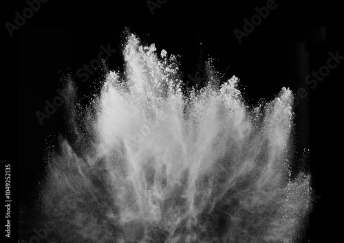 smoke  powder explosion air background shape black photo