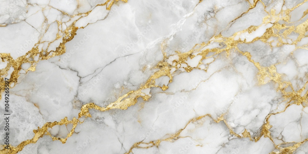 Fototapeta premium Elegant marble granite background with gold texture reflection