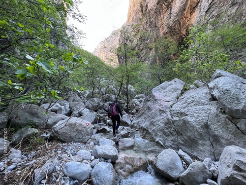 Mala Paklenica Canyon, Seline (Paklenica National Park, Croatia) - Die Schlucht von Mala Paklenica, Seline (Nationalpark, Kroatien) - Kanjon Male Paklenice (Nacionalni park Paklenica, Hrvatska) photo