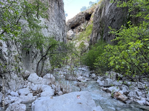 Mala Paklenica Canyon, Seline (Paklenica National Park, Croatia) - Die Schlucht von Mala Paklenica, Seline (Nationalpark, Kroatien) - Kanjon Male Paklenice (Nacionalni park Paklenica, Hrvatska) photo