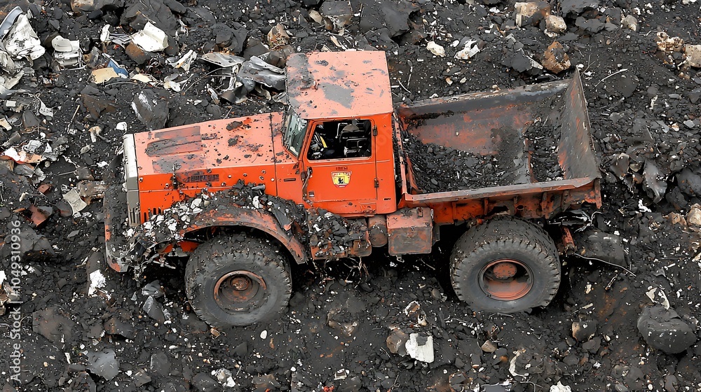 Heavy Machinery on Coal Field for Industrial Extraction and Transportation : Generative AI Heavy Machinery on Coal Field for Industrial Extraction and Transportation : Generative AI
